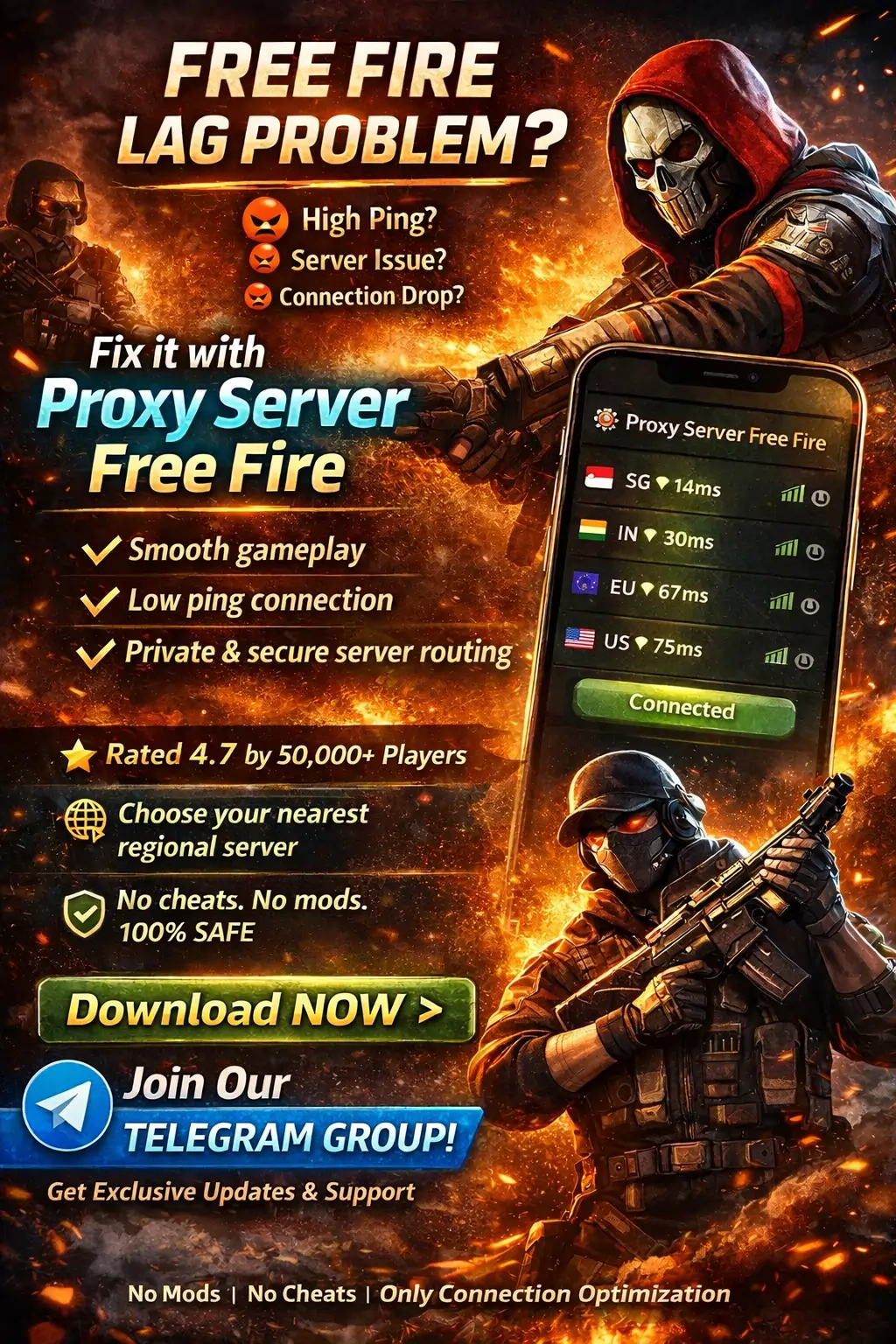 Join Telegram for Free Fire Updates